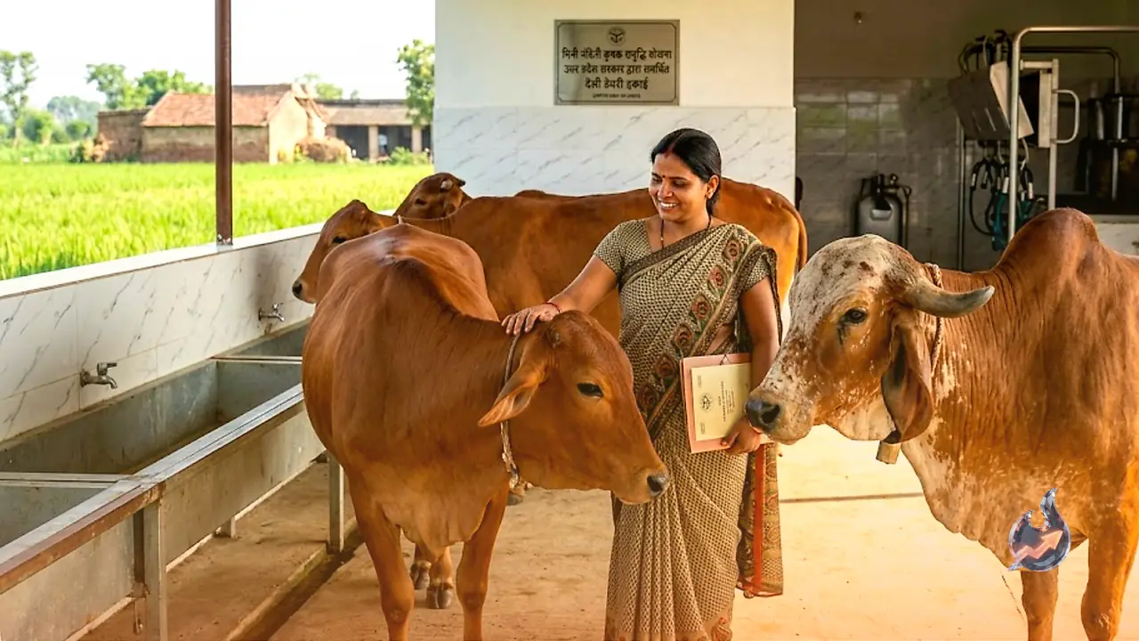 UP Puts Up to ₹11.80 Lakh Behind Your 10-Cow Desi Dairy, Plus a Bank Loan to Cover the Rest