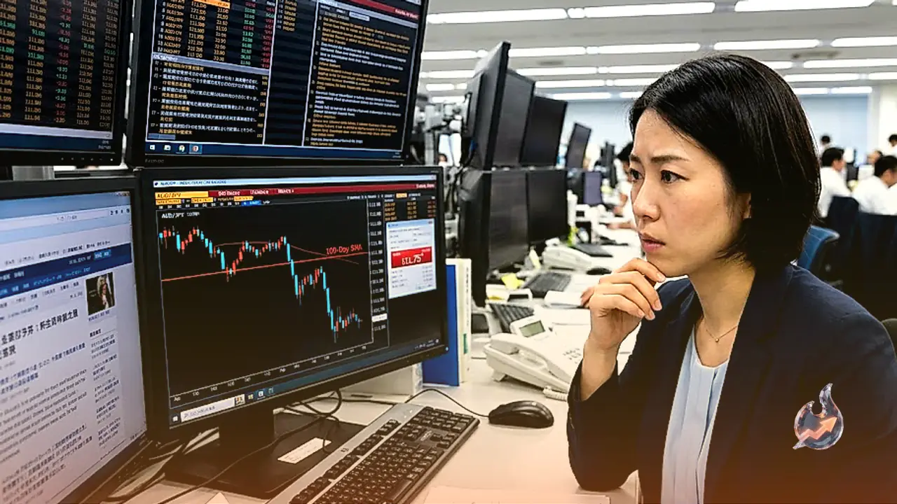 AUD/JPY Drops Below 100-Day SMA as Strengthening Japanese Yen Puts Pressure on Australian Dollar