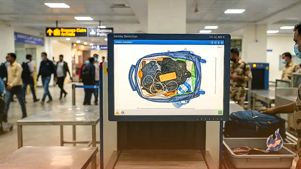 110-Gram Gold Bar Found in Baggage Screen at Gaya Ji Airport, Passenger Detained Upon Arrival in Kolkata