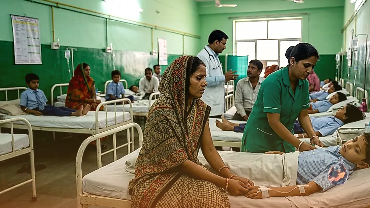 दौसा के सरकारी स्कूल में जहरीले बीज खाने से 14 बच्चे बीमार, मूंगफली समझकर आपस में बांटे थे