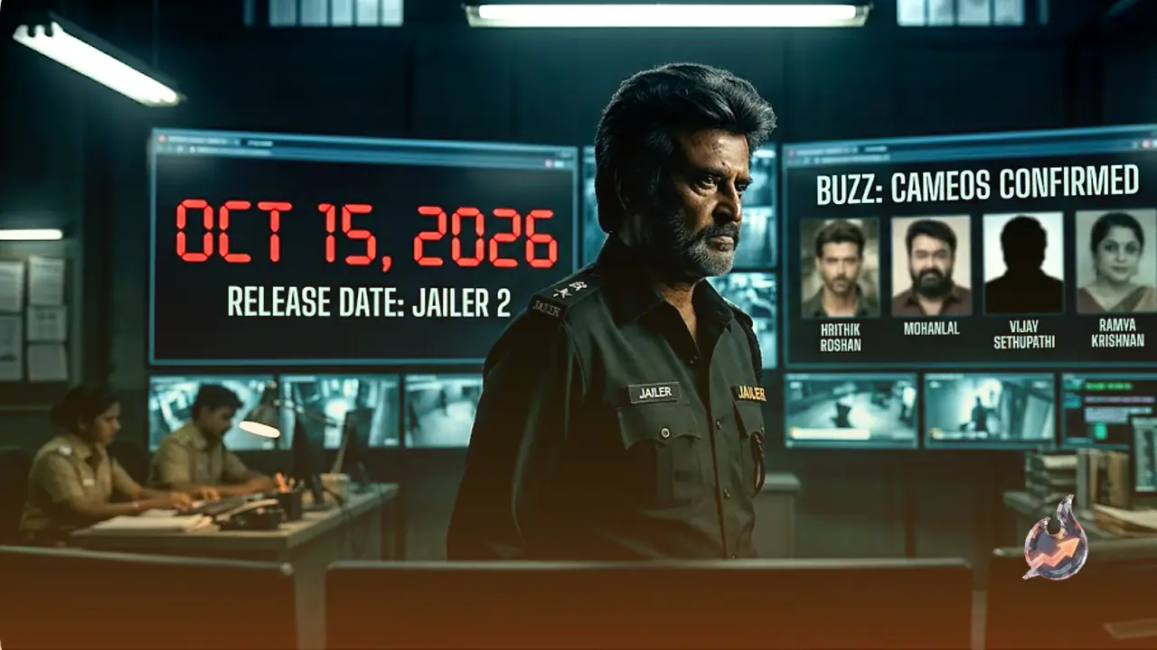 Rajinikanth's Jailer 2 Locks October 15, 2026 Release Date Amid Hrithik Roshan Cameo Buzz