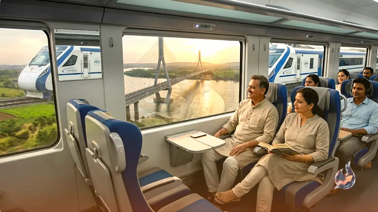 Want a Premium Train Ride Under ₹1,500? These 5 Routes on the Vande Bharat Network Deliver It