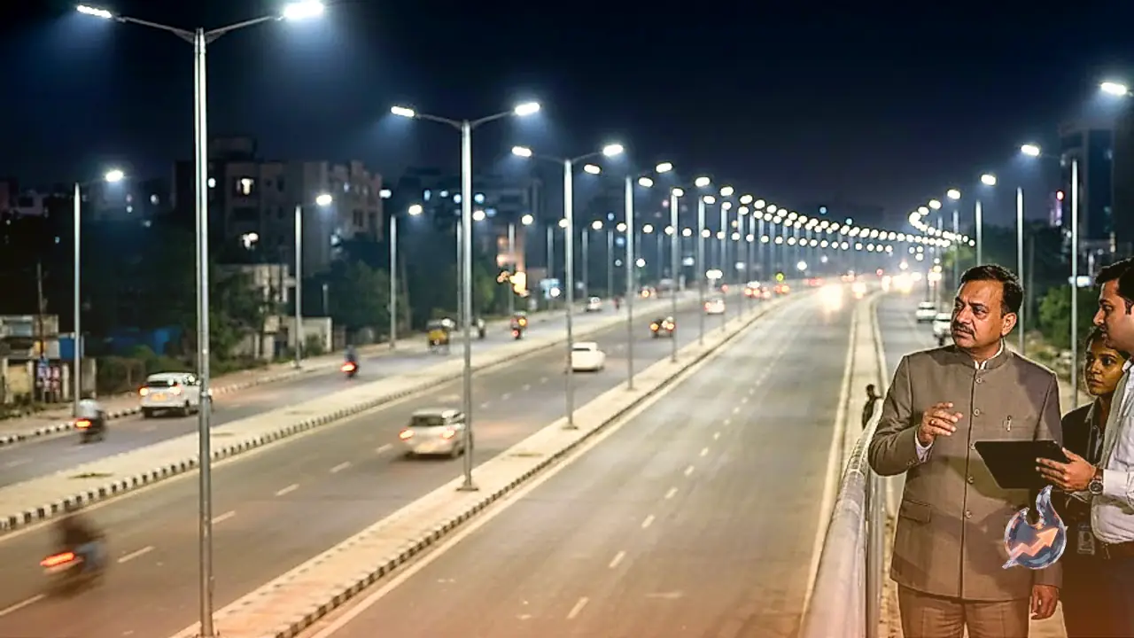 State government touts 16 lakh new LED street lights installed under PM Modi's push
