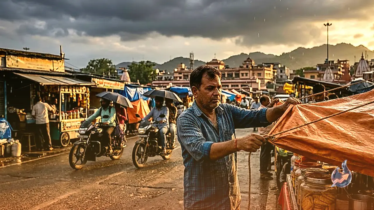 Uttarakhand Braced for Heavy Rain and Lightning Alerts Across 10 Districts on July 17
