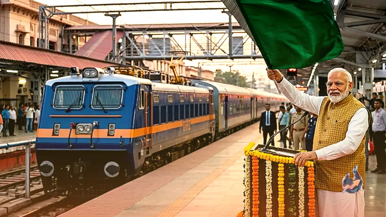 New Overnight Train Set to Link Varanasi and Amritsar as PM Modi Flags Off Sant Ravidas Express on July 17