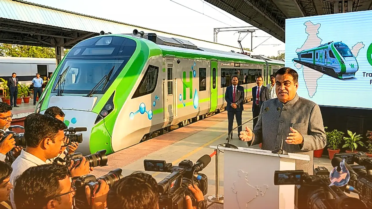 India's First Hydrogen Train Set to Roll Out on July 17 as Gadkari Calls Fuel 'Transport's Future'