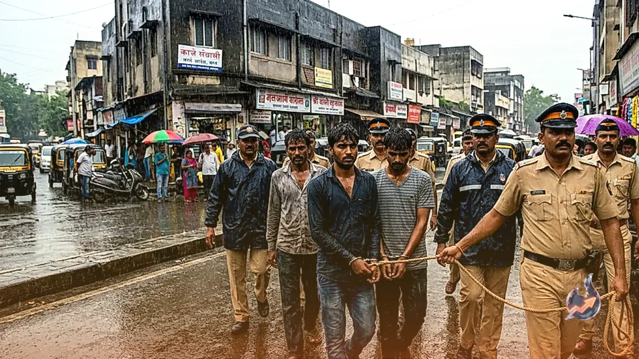 17 साल के किशोर की सड़क पर पीट-पीटकर हत्या, कात्रज में पुलिस ने भीगते आरोपियों को वाहन से बांधकर घुमाया