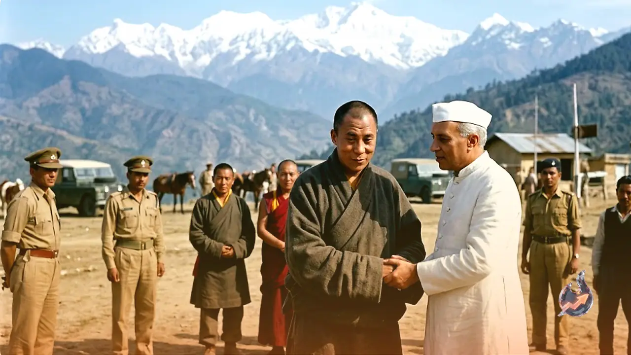 How the Dalai Lama Escaped Tibet Disguised as a Soldier and Found Refuge in Nehru's India