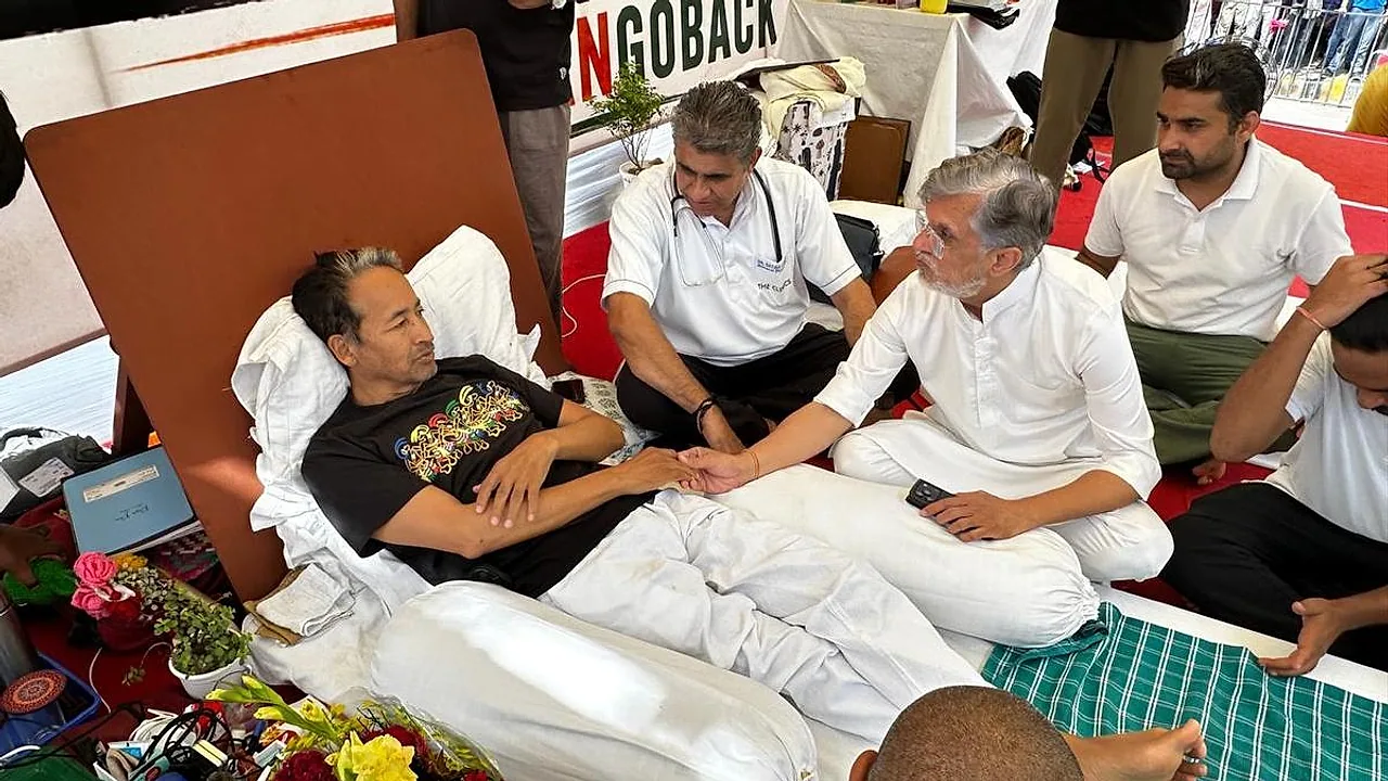 Live: Sonam Wangchuk vows to survive until July 20 amid ongoing Jantar Mantar fast