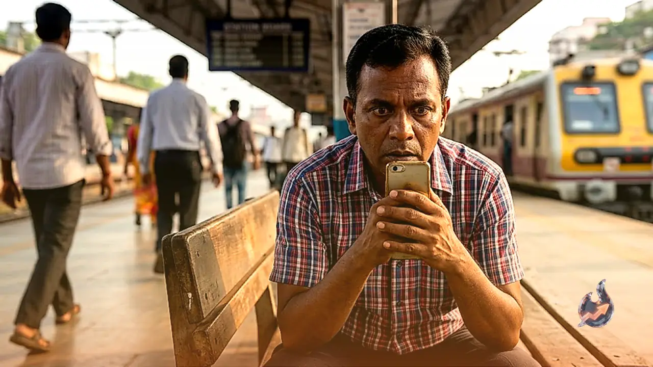 A Near-Death Escape at Vasai Station Shows Why Railway Track Shortcuts Are Suicidal
