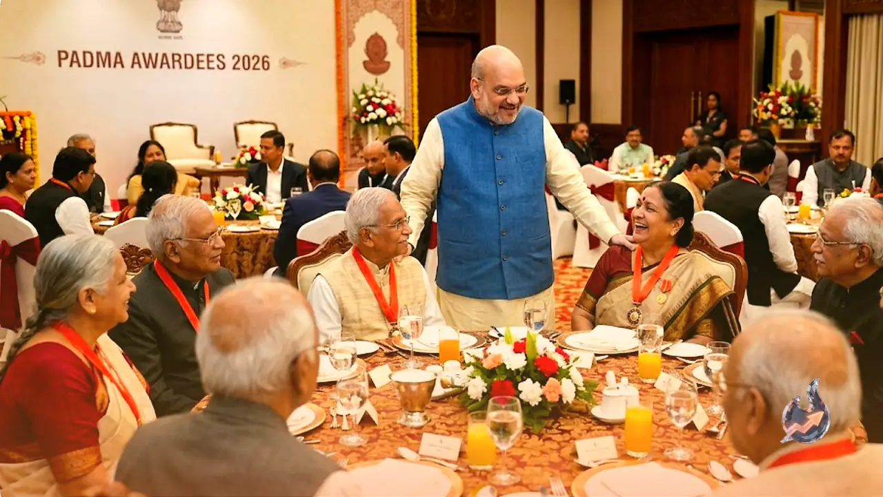 Amit Shah Hosts Dinner for 2026 Padma Awardees, Says Their Life Stories Will Inspire India's Youth