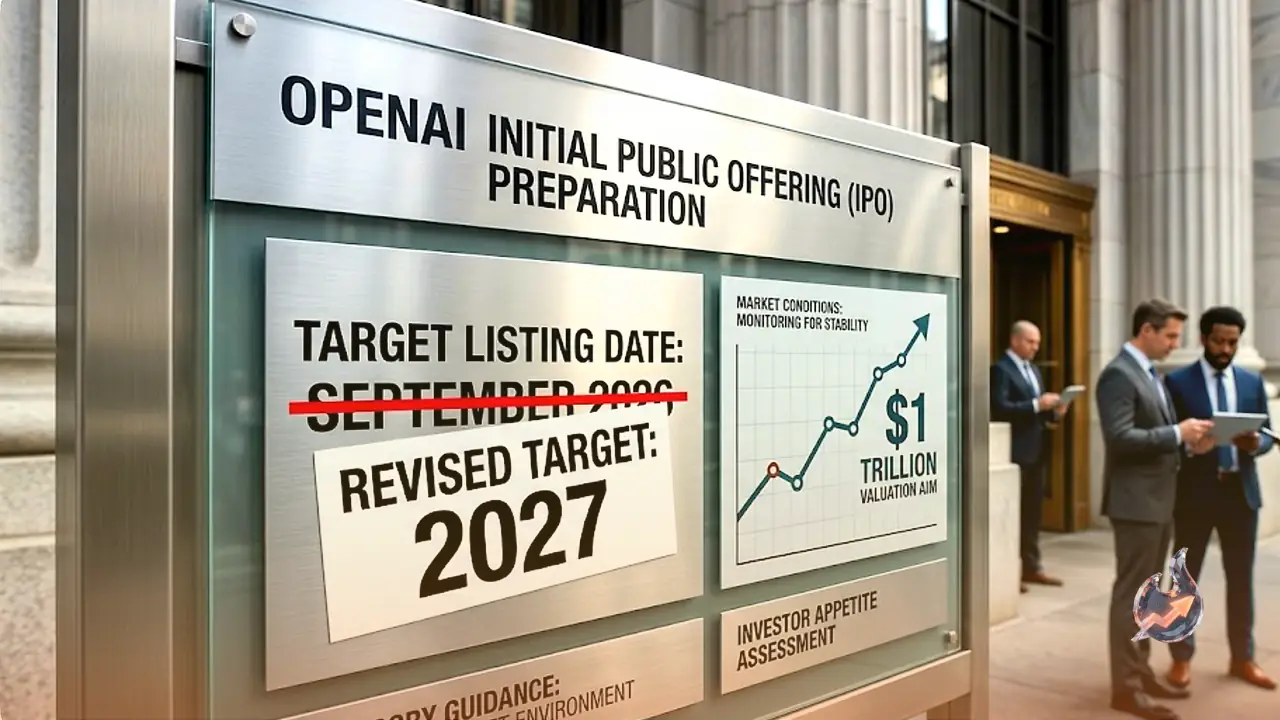 2027 तक टली ओपनएआई की IPO, $1 ट्रिलियन वैल्यूएशन की चाहत में बाजार की ठंडक बनी बाधा
