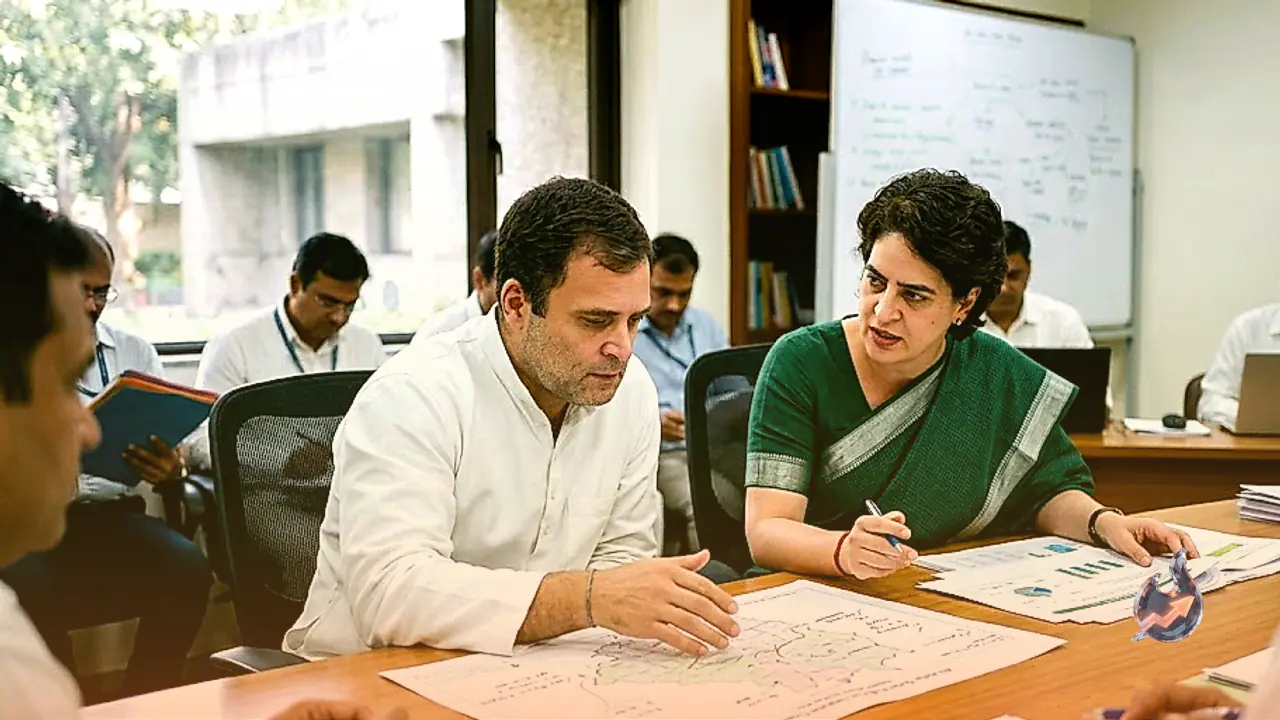 Rahul Gandhi and Priyanka Gandhi Take Charge for 2029 Elections with a New Strategic Model for Congress