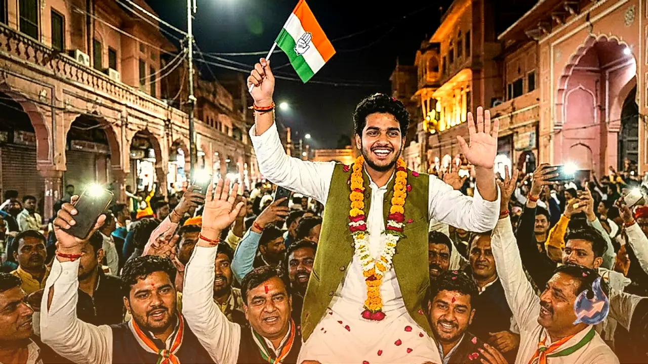 21-year-old Faiz Hasan wins Jaipur ward 71 in Rajasthan civic polls