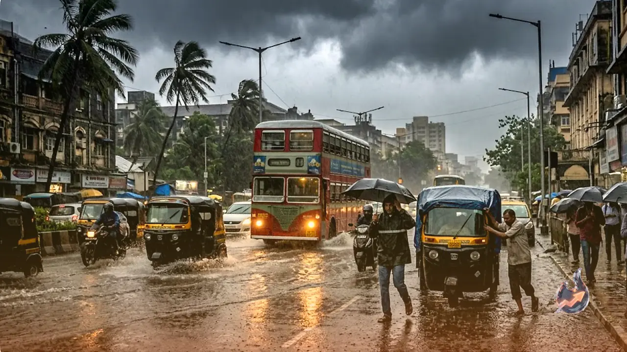 From Mumbai's downpour to Bihar's gales, a fierce monsoon spell triggers rain, storm and lightning alerts across 17 states on June 25