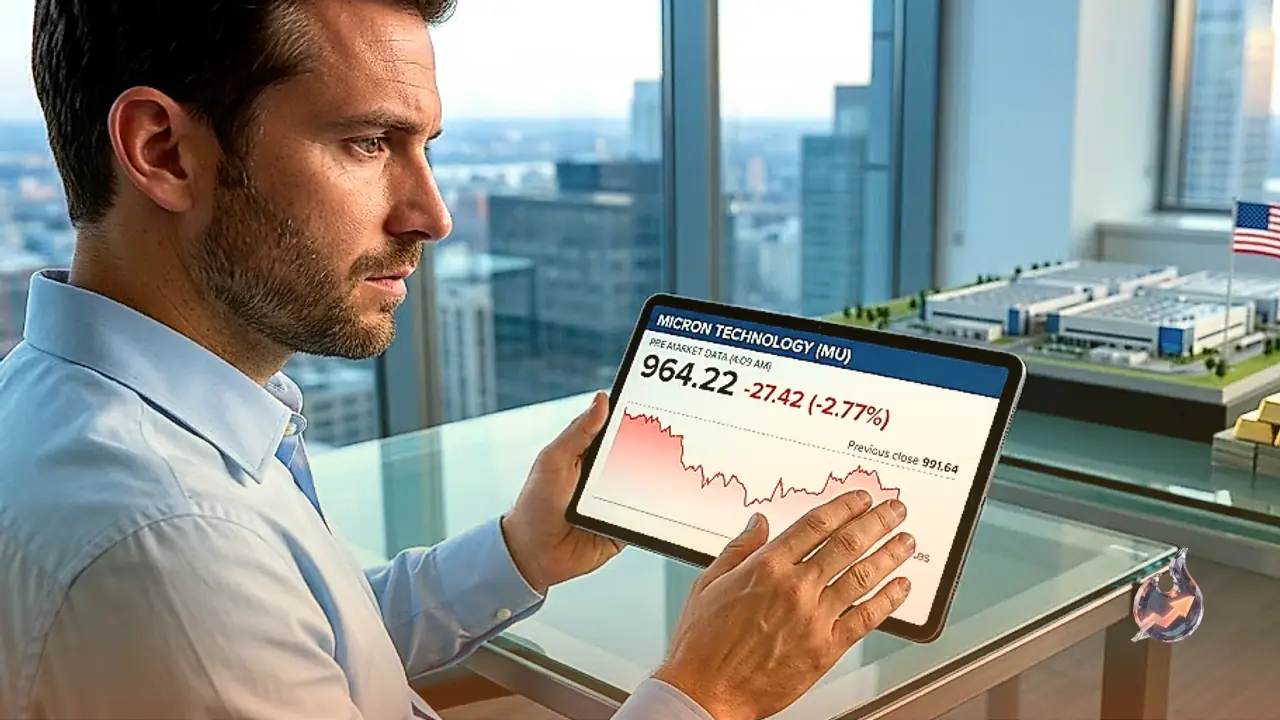 Why Micron Stock Slipped in Pre-Market Even After Unveiling a $250 Billion US Investment Plan