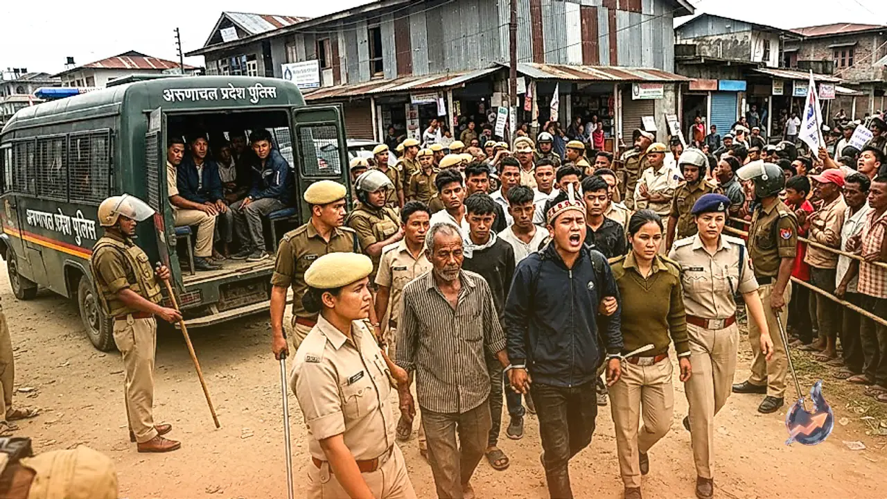 26 arrested over Siang dam protest violence in Arunachal's Pasighat