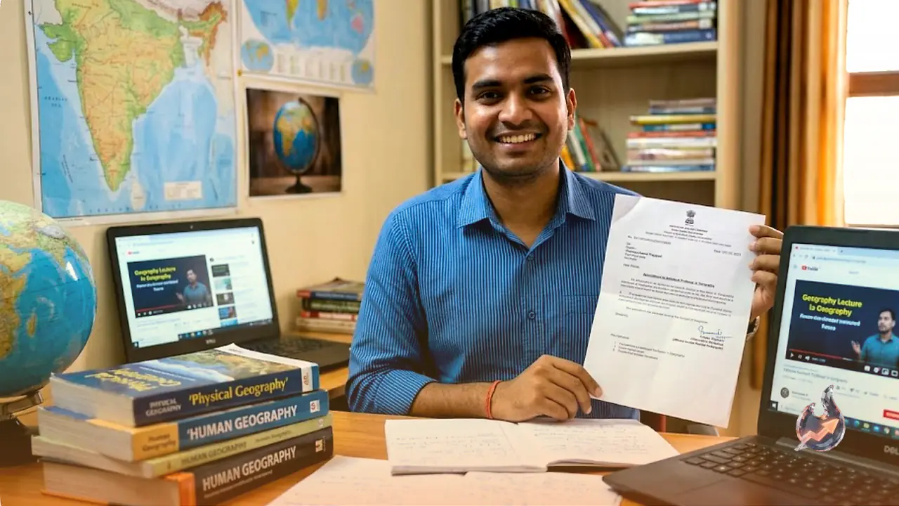 From a Small Town to Professor at 26: How Aditya Cracked the Exam Using Just YouTube and Self Study