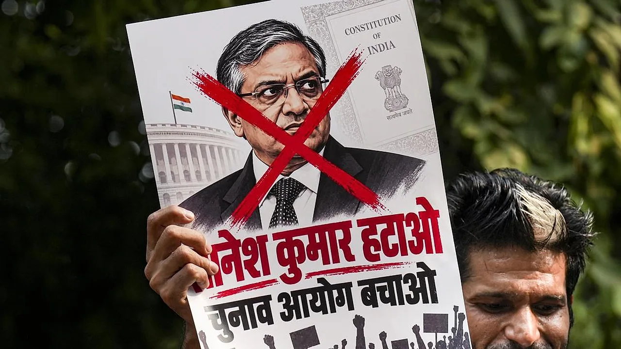 लाइव: चुनाव आयोग में अंतर्कलह तेज, विपक्षी दलों ने की मुख्य चुनाव आयुक्त ज्ञानेश कुमार को हटाने की मांग — 24 सितंबर 2026