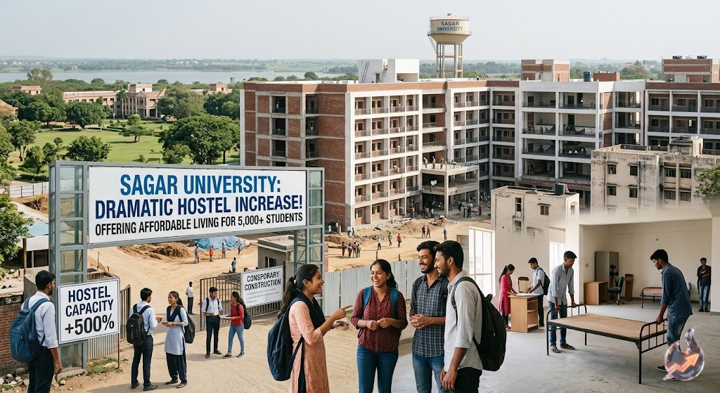 Sagar University to Dramatically Increase Hostel Capacity, Offering Affordable Living for Students