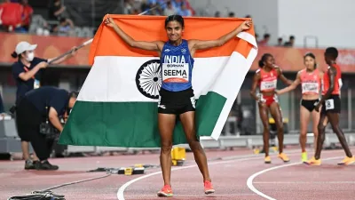 लाइव: एशियाई खेल 2026, महिला 10,000 मीटर दौड़ में सीमा ने जीता कांस्य पदक