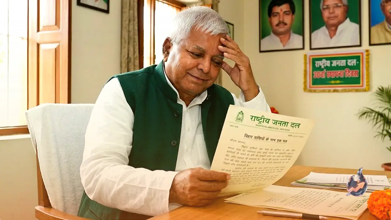 Lalu Prasad Yadav Marks RJD's 30th Founding Day With An Emotional Letter To Bihar