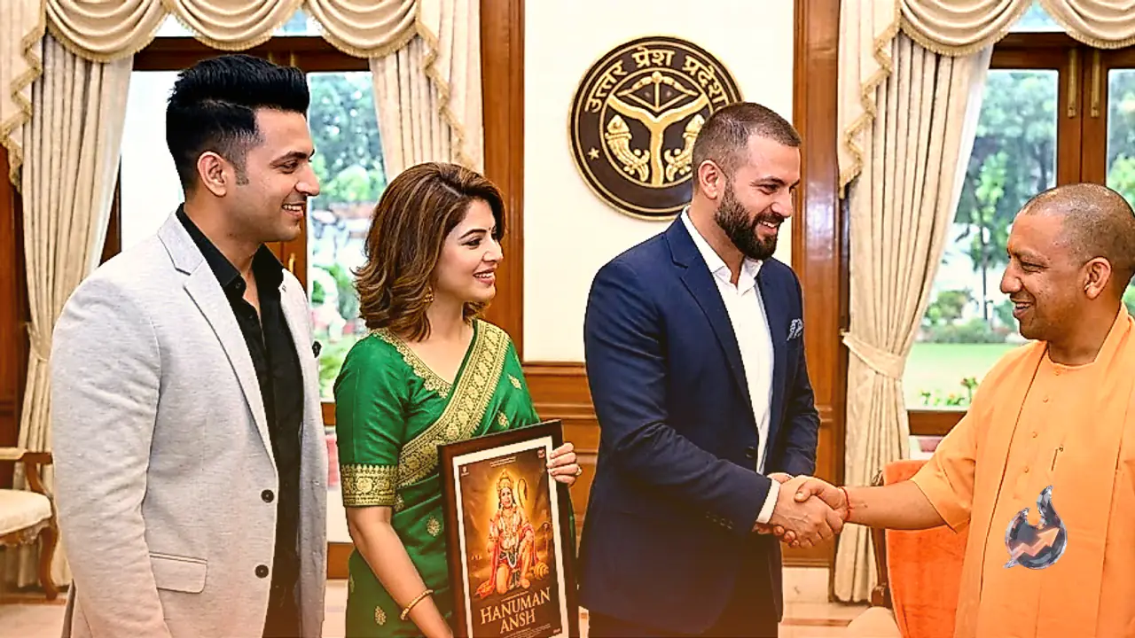 Hanuman Ansh Team Meets UP CM Yogi Adityanath After Spiritual Drama Closes In on 170 Crore Box Office Milestone