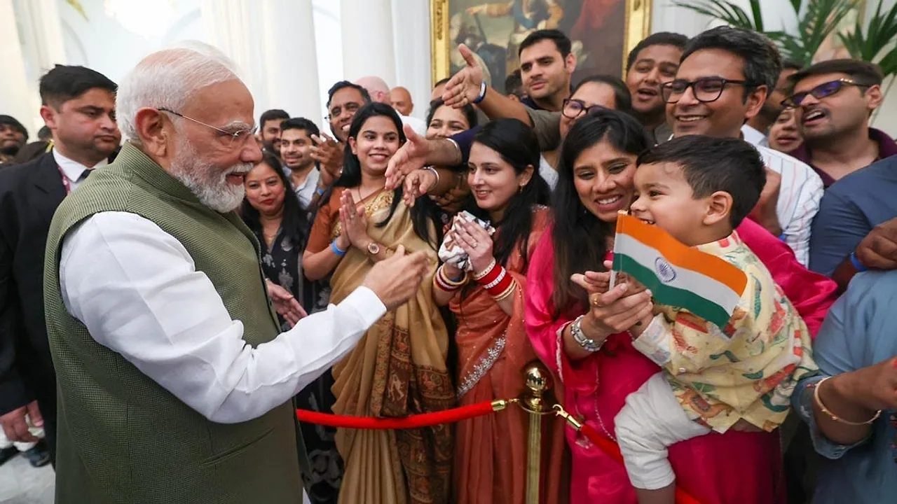 PM Modi Lands in France: Summit Talks With Macron, 'Bharat Innovates' Launch in Nice, and a Possible Meeting With Trump at G7