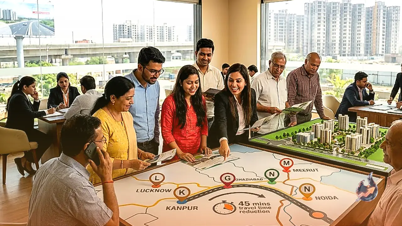 35 मिनट में लखनऊ से कानपुर: नए एक्सप्रेसवे ने गाजियाबाद, नोएडा और मेरठ में मचाई प्रॉपर्टी की हलचल