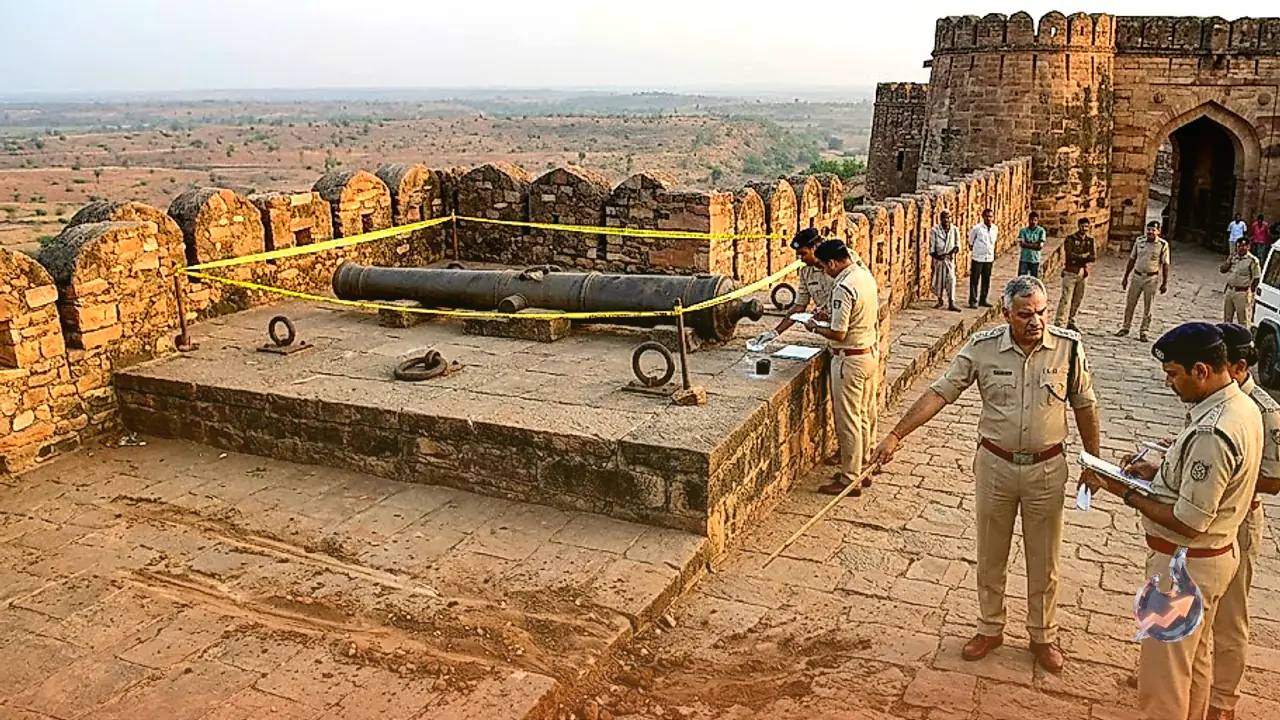 3,500 Kg Cannon, 30 Thieves, and a Single Stick: The Sensational Heist at a 400-Year-Old Indian Fort