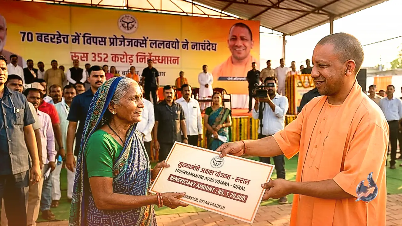 Yogi Adityanath Rolls Out 70 Projects Worth Rs 352 Crore in Bahraich, Beneficiaries Back Him for 2027