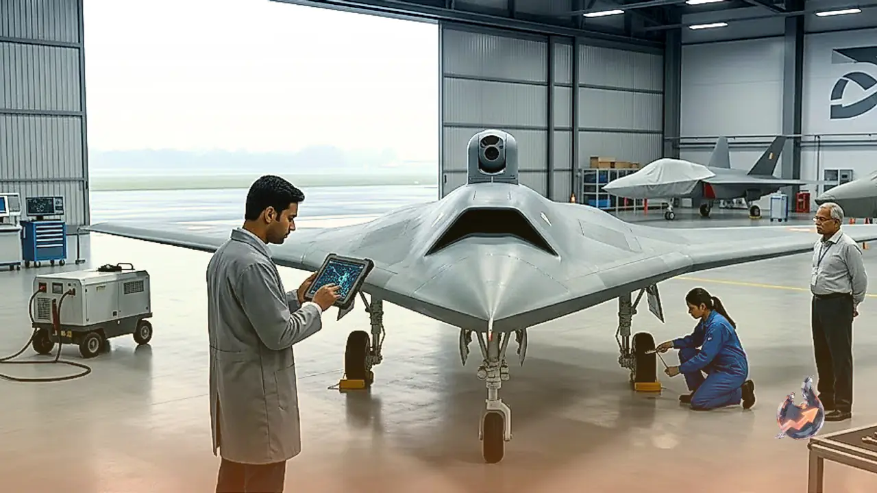 The 39,000 Crore 'Ghatak' Drone: Outperforming Rafale and Tejas in Stealth Capability