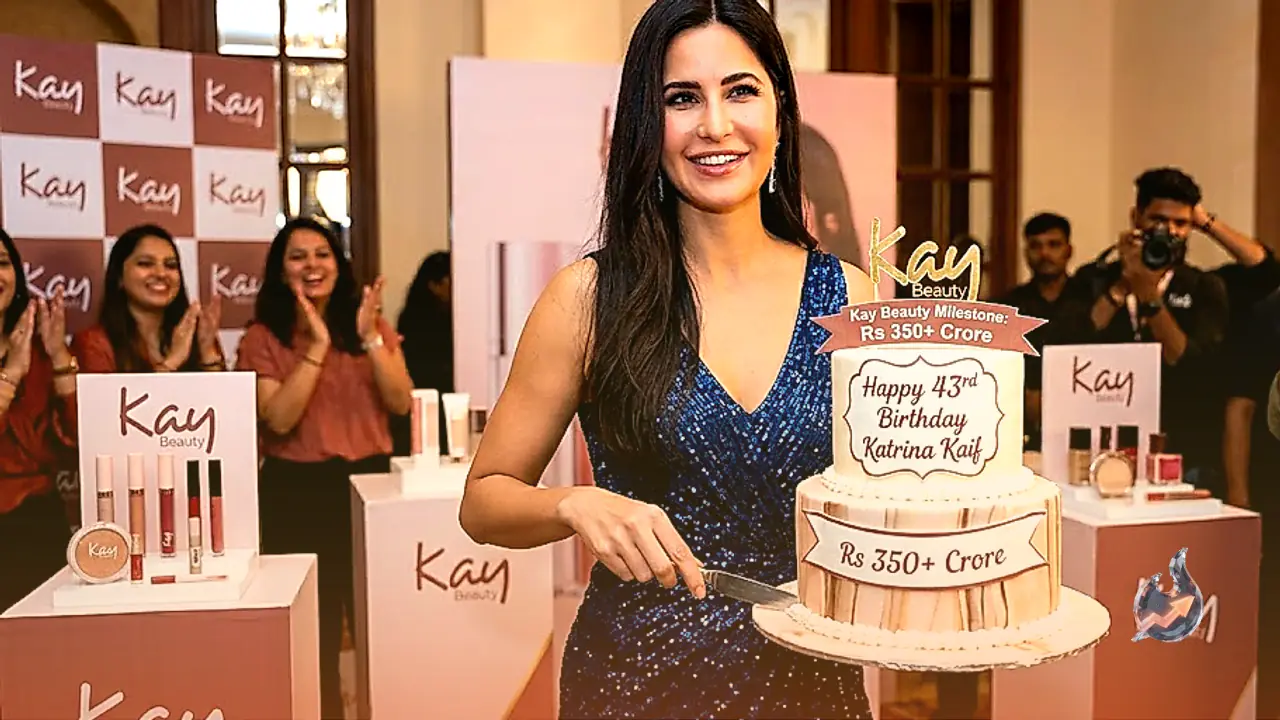 On her 43rd birthday, Katrina Kaif's makeup label crosses a Rs 350 crore milestone