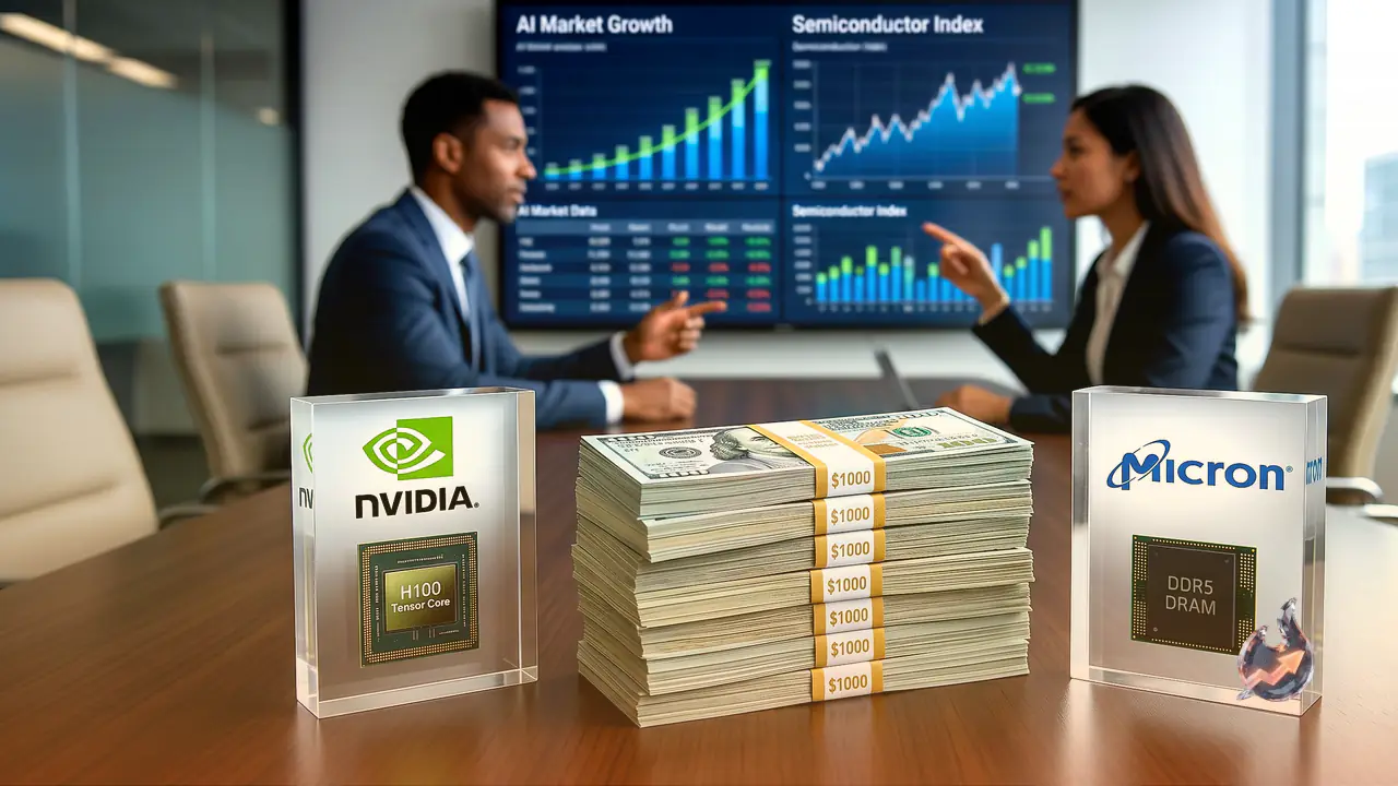 Splitting $5,000 Between Nvidia and Micron: The Smarter Way to Ride the AI Supercycle