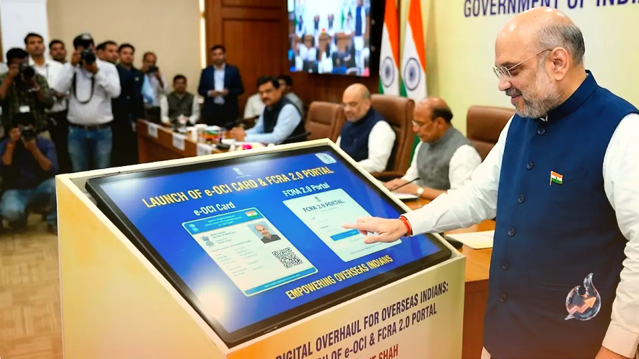 Digital Overhaul for Overseas Indians as Amit Shah Launches e-OCI Card and FCRA 2.0 Portal