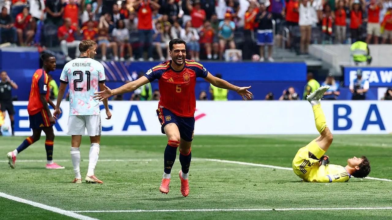 Live Match: Merino's Late Strike Sends Spain Past Belgium 2-1 Into FIFA World Cup Semifinal