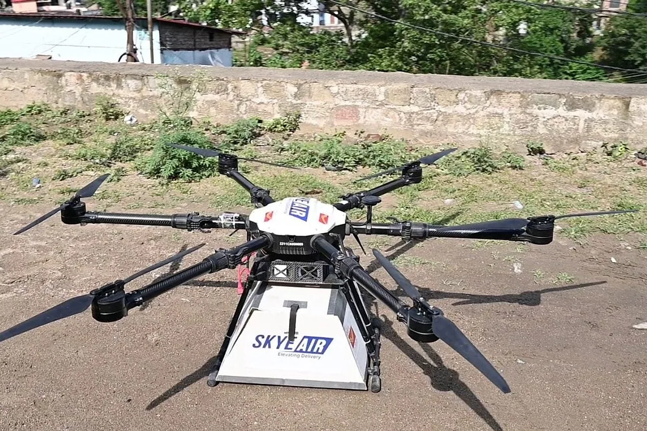 An 'Electronic Pigeon' Over the Himalayas: India Post Launches Drone Mail in Mandi, Turning a Day-Long Trip Into 7 Minutes