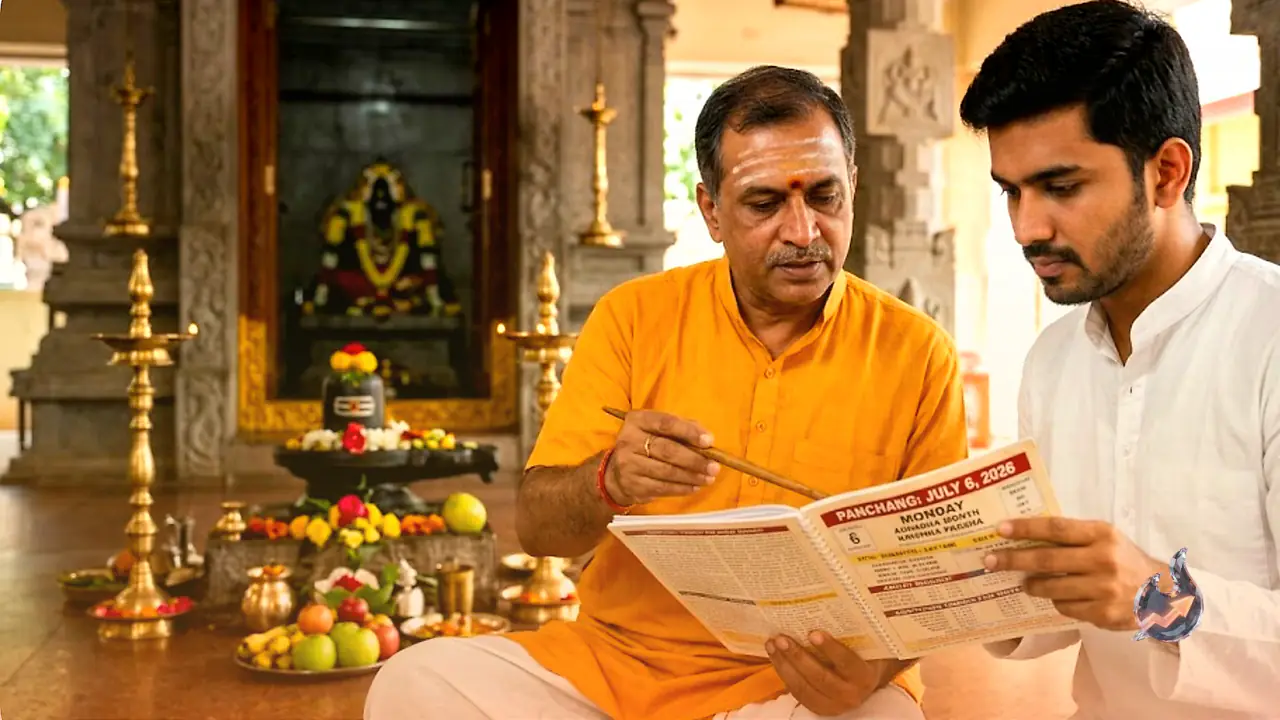 Panchang For July 6, 2026: Monday's Auspicious Timings For Shiva Worship, Rahu Kaal And More