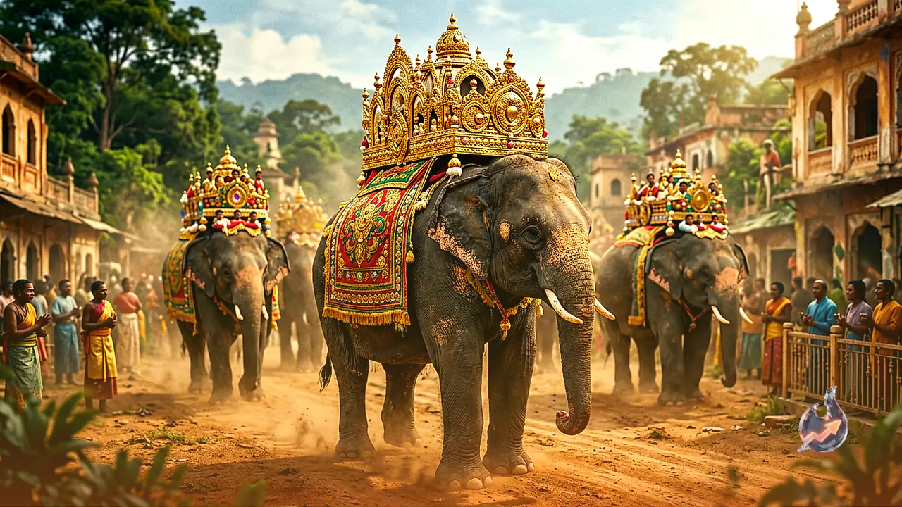 Mysore Dasara Lead Elephant Abhimanyu Retires at 60, Four Candidates Shortlisted to Lift 750 KG Golden Howdah