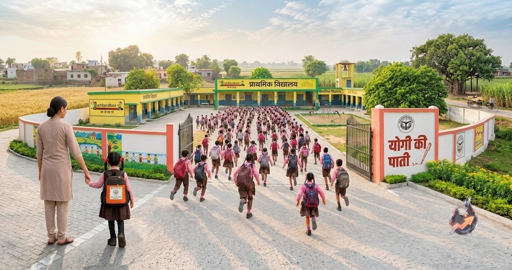 उत्तर प्रदेश में स्कूल चलो अभियान का नया चरण शुरू: योगी आदित्यनाथ ने दी जानकारी