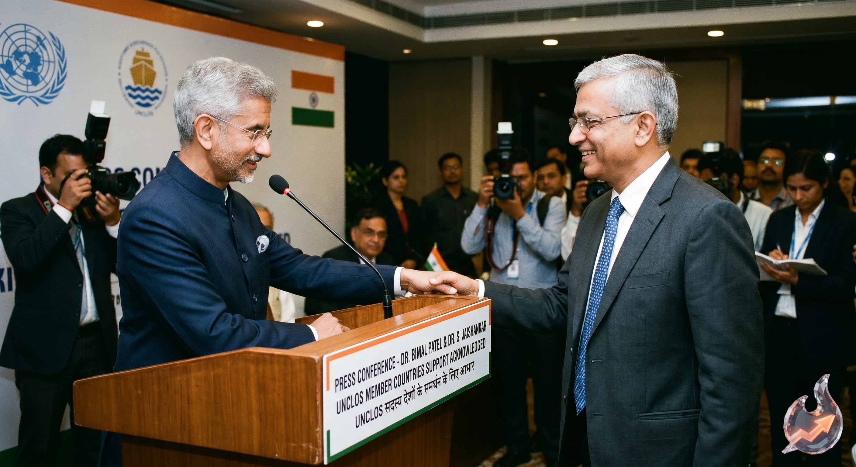 Jaishankar ने Dr. Bimal Patel को बधाई दी, UNCLOS सदस्य देशों के समर्थन का किया शुक्रिया