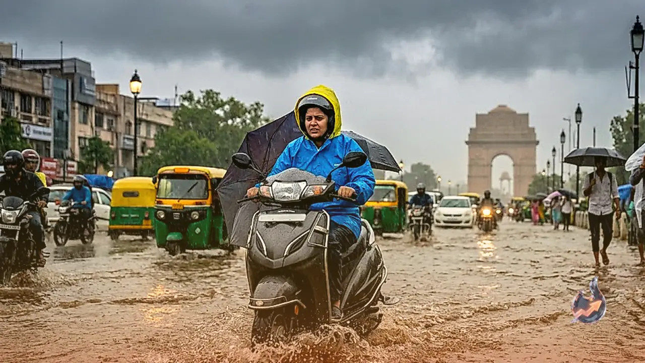 Seven Cyclonic Circulations Trigger Heavy Rain Alert Across India Through August 11 Including Delhi UP and Maharashtra