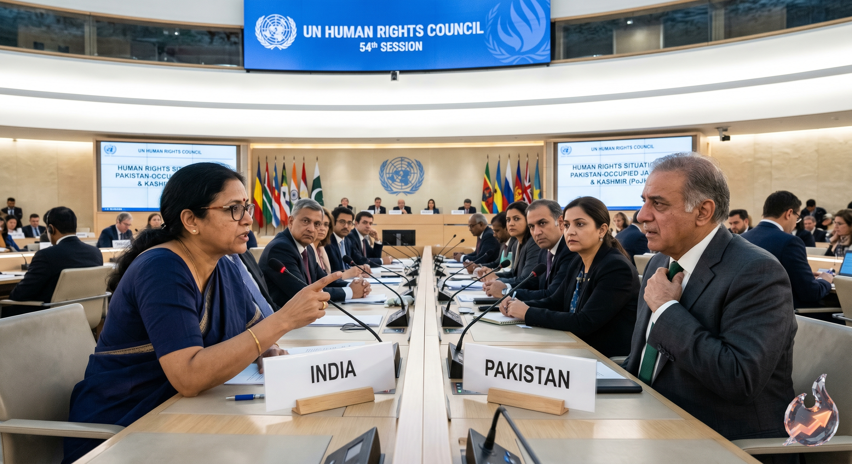 भारत ने UNHRC में PoJK के मानवाधिकारों पर पाकिस्तान को घेरा, दमनकारी नीतियों पर उठाए सवाल