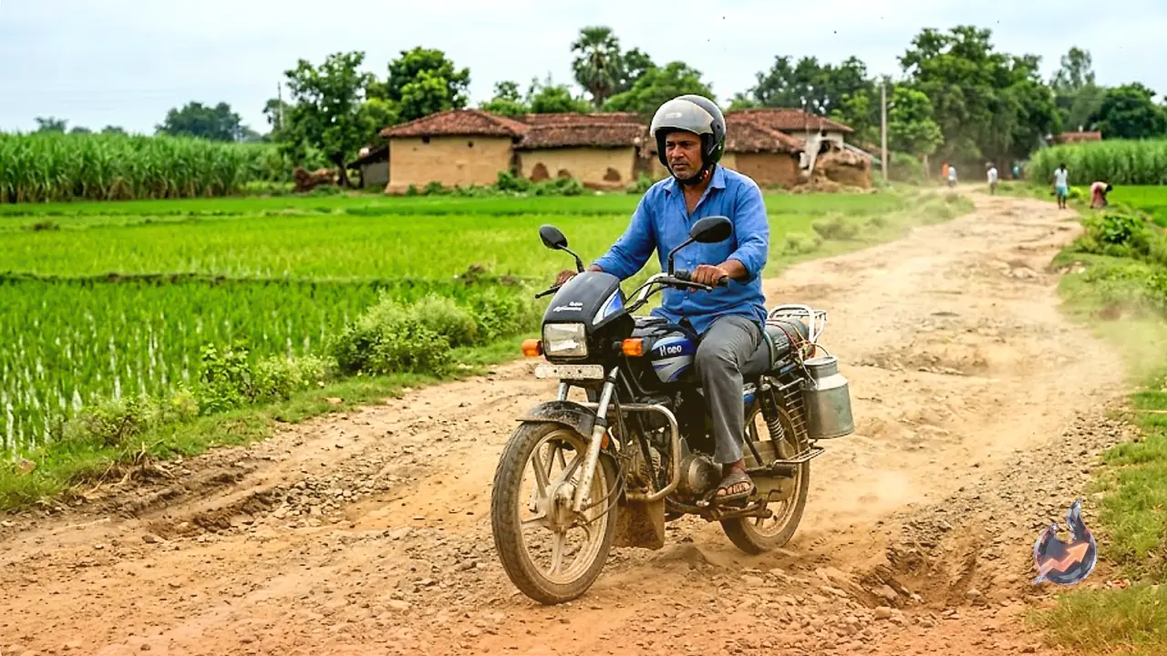80 kmpl Mileage, Prices from Rs 58,450: 5 Best Budget Motorcycles for India's Village Roads