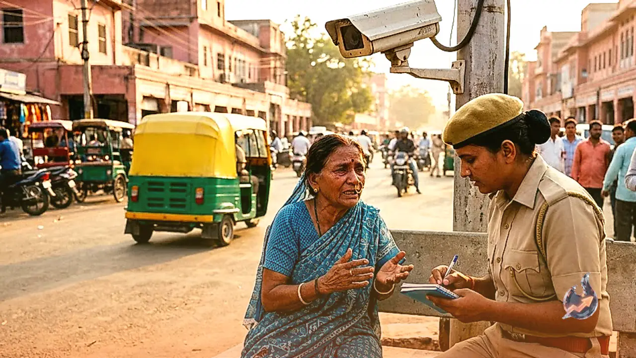 Eighty-Year-Old Woman Robbed of Gold Jewelry in Jaipur After Auto Trick Involving Ten Rupee Fare