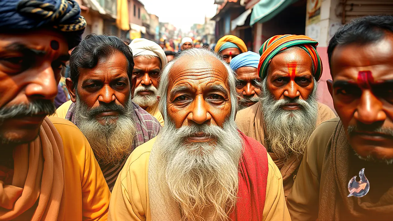 80-Year-Old Umakant Tiwari from Ghazipur Has Been Portraying Sages in Ramlila for Nine Years
