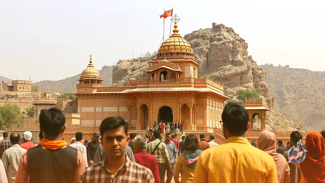 800-Year-Old Seem Mata Temple in Rajsamand: Golden Mountain Phenomenon and Mughal History