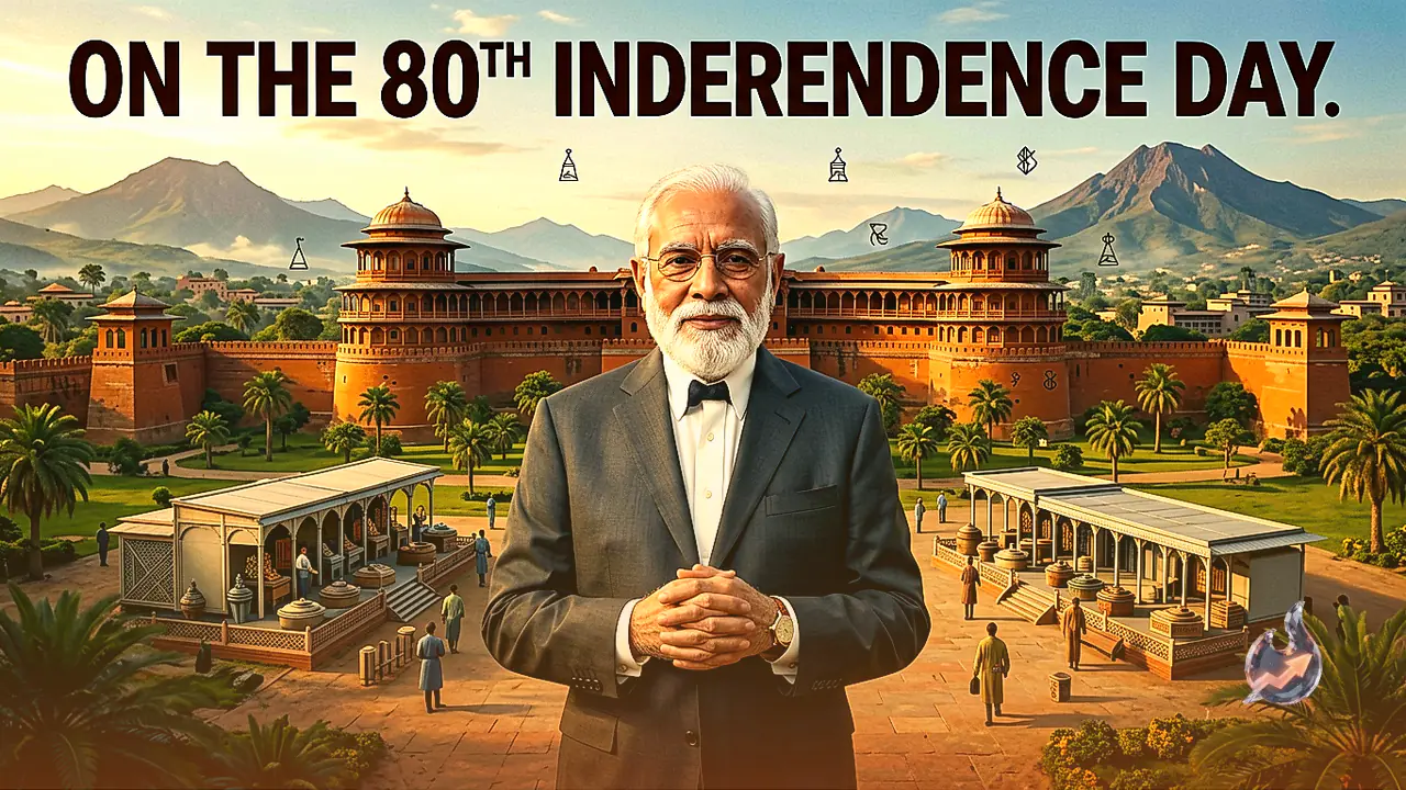 On 80th Independence Day Narendra Modi Outlines Roadmap for 1 Crore Youth AI Training and 100 GW Nuclear Capacity from Red Fort