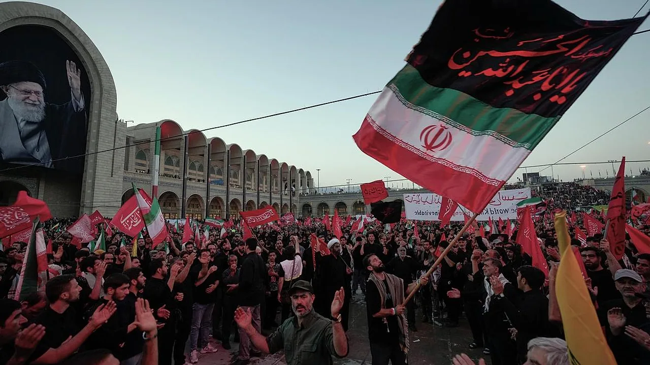 Live: Massive turnout expected for funeral procession of former Iranian leader Khamenei