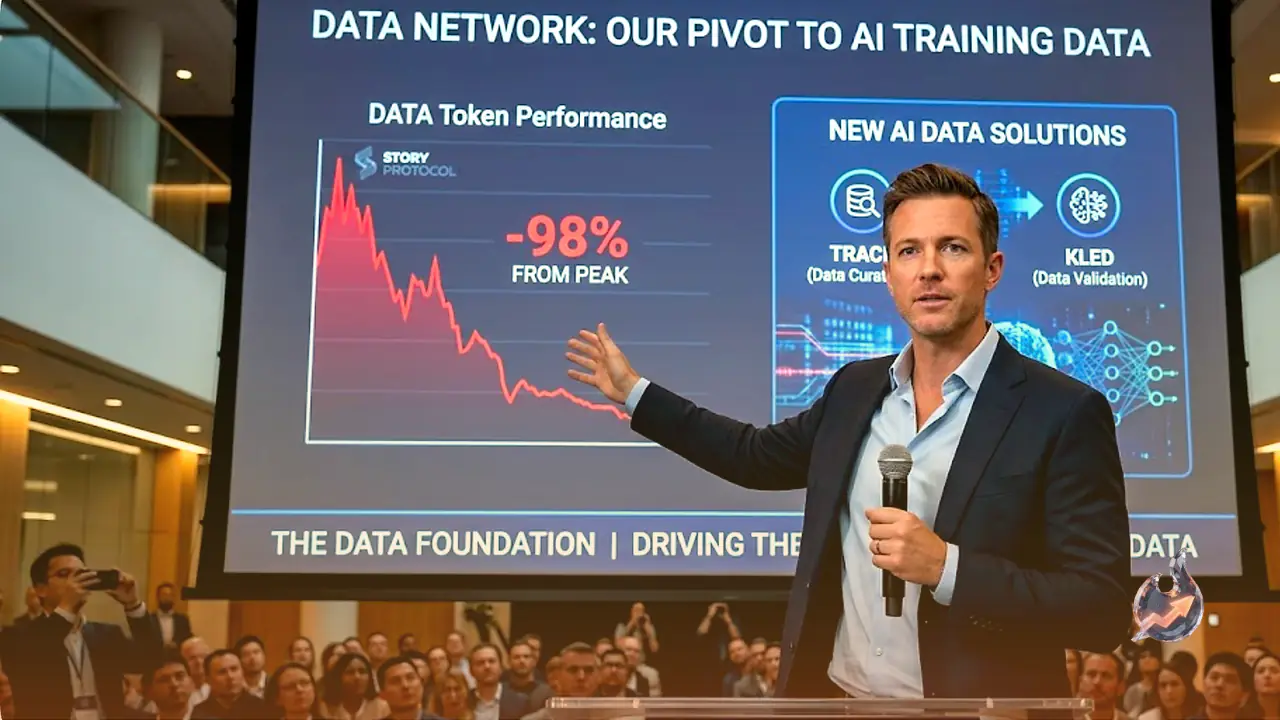 A Blockchain IP Startup Just Reinvented Itself Around AI Training Data After Its Token Collapsed 98%